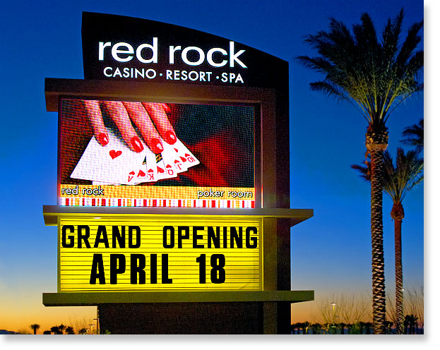 red rock casino bingo times
